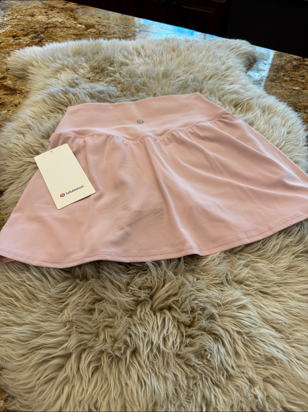 NWT Lululemon Align High Rise Skirt size 6. Blush pink. - Picture 5 of 7